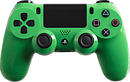 PS4 Evil MasterMod Glossy Green Modded Controller