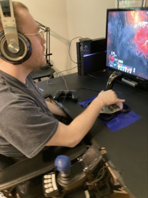 Custom PS5 Accessible Logitech Flight Stick