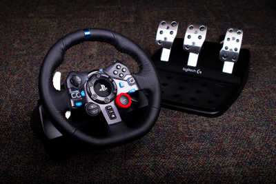 Custom PS5 Accessible Logitech Wheel