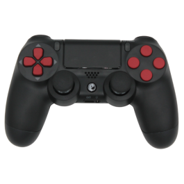 PS4 + PC Black & Red Controller