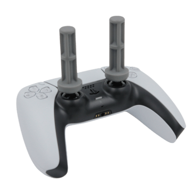 Controller with Thumbstick Extenders (PS4, PS5, Xbox Series X)