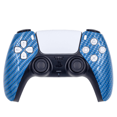 PS5 + PC Blue Carbon Fiber Controller