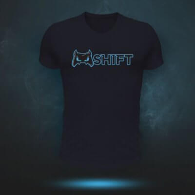 Blue Evil SHIFT T-Shirt