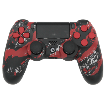 PS4 + PC Red Splash Controller