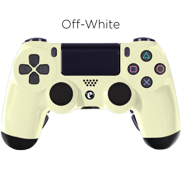 Off white ps4 controller top