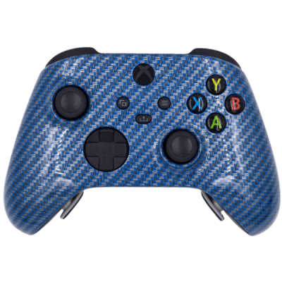 Xbox Series X + PC Blue Carbon Fiber Controller