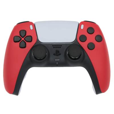 PS5 + PC Black, Red & White Controller