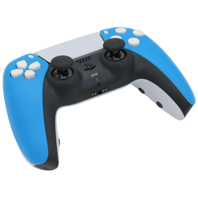 PS5 + PC Black, Blue & White Controller