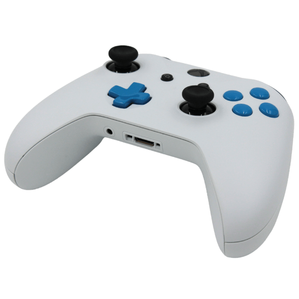 Gray blue xbox top controller