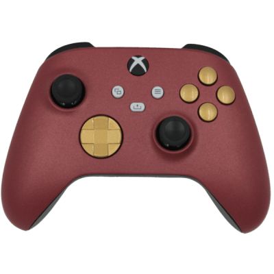 Xbox Series X + PC Autumn Red Controller