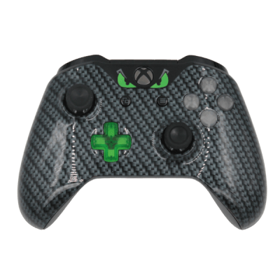 Xbox One S + PC Black Carbon Fiber Controller