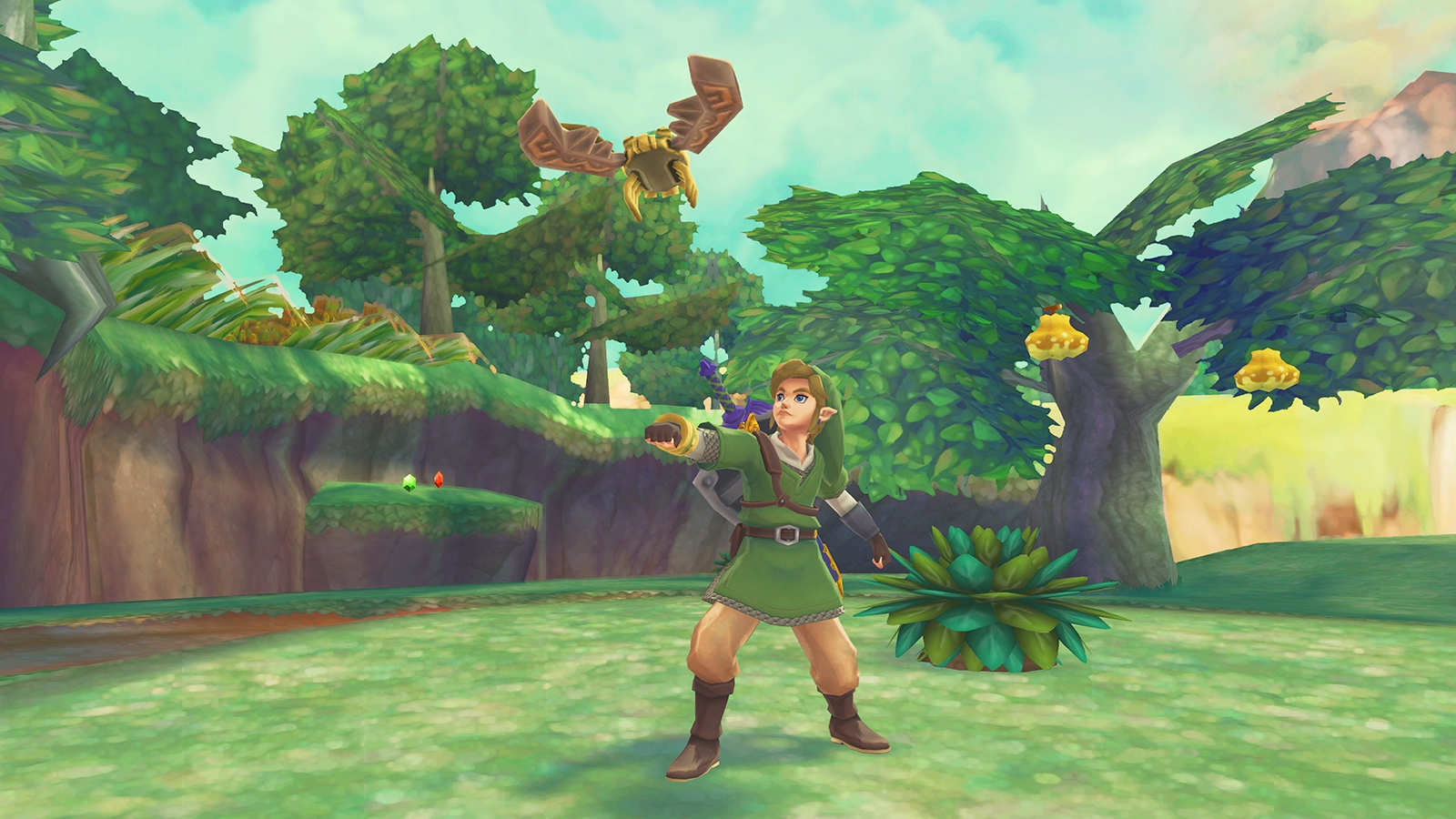 The Legend of Zelda: Skyward Sword is "over half complete"