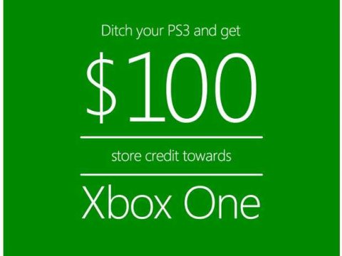 Microsoft 100 off ps3