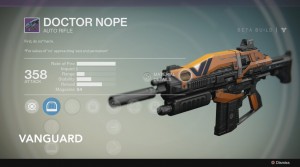 destiny legendary item