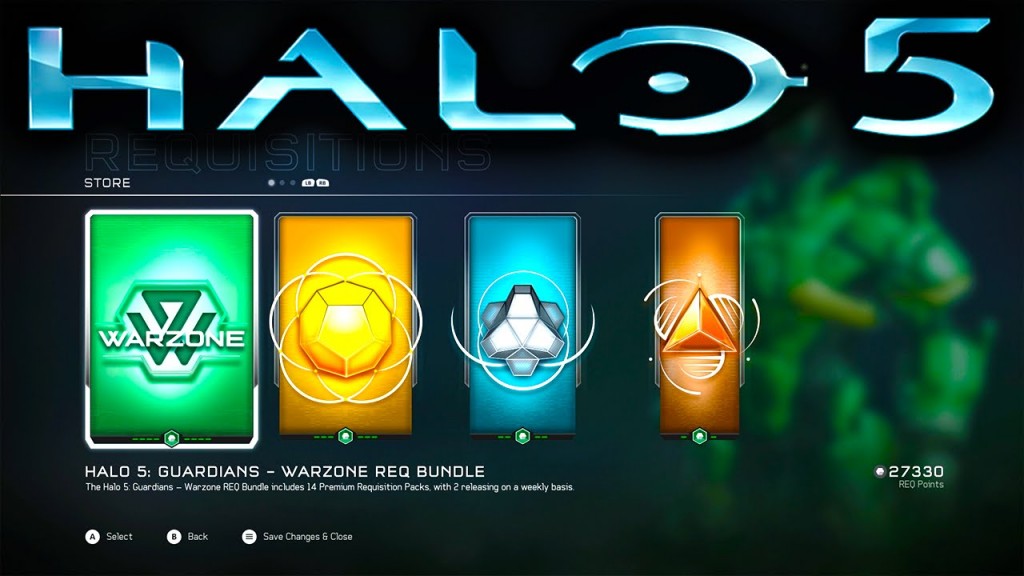 REQ Packs Halo 5