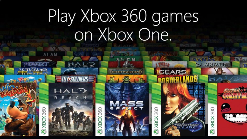 backwards compatible games xbox one