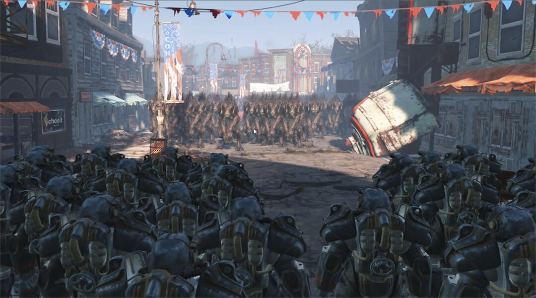 fallout 4 1000 deathclaws