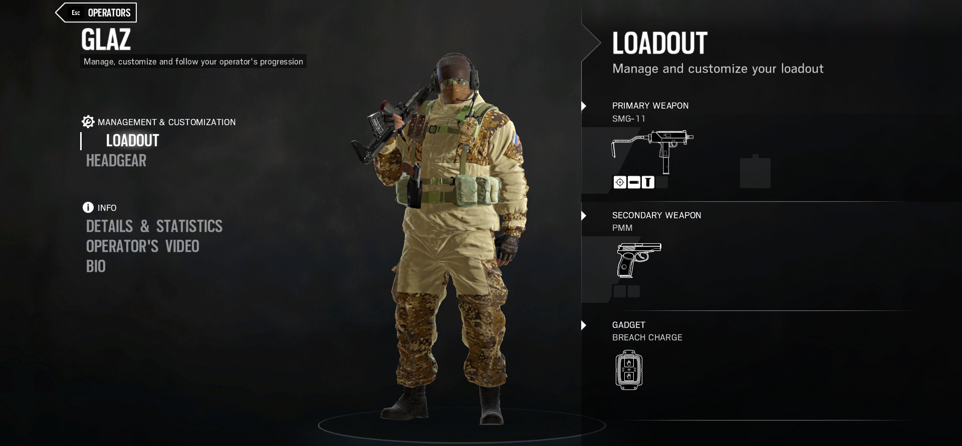 Glaz to Get Upgrade in Rainbow Six Siege