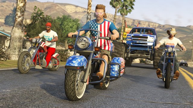 GTA Online Gets 4th July Update