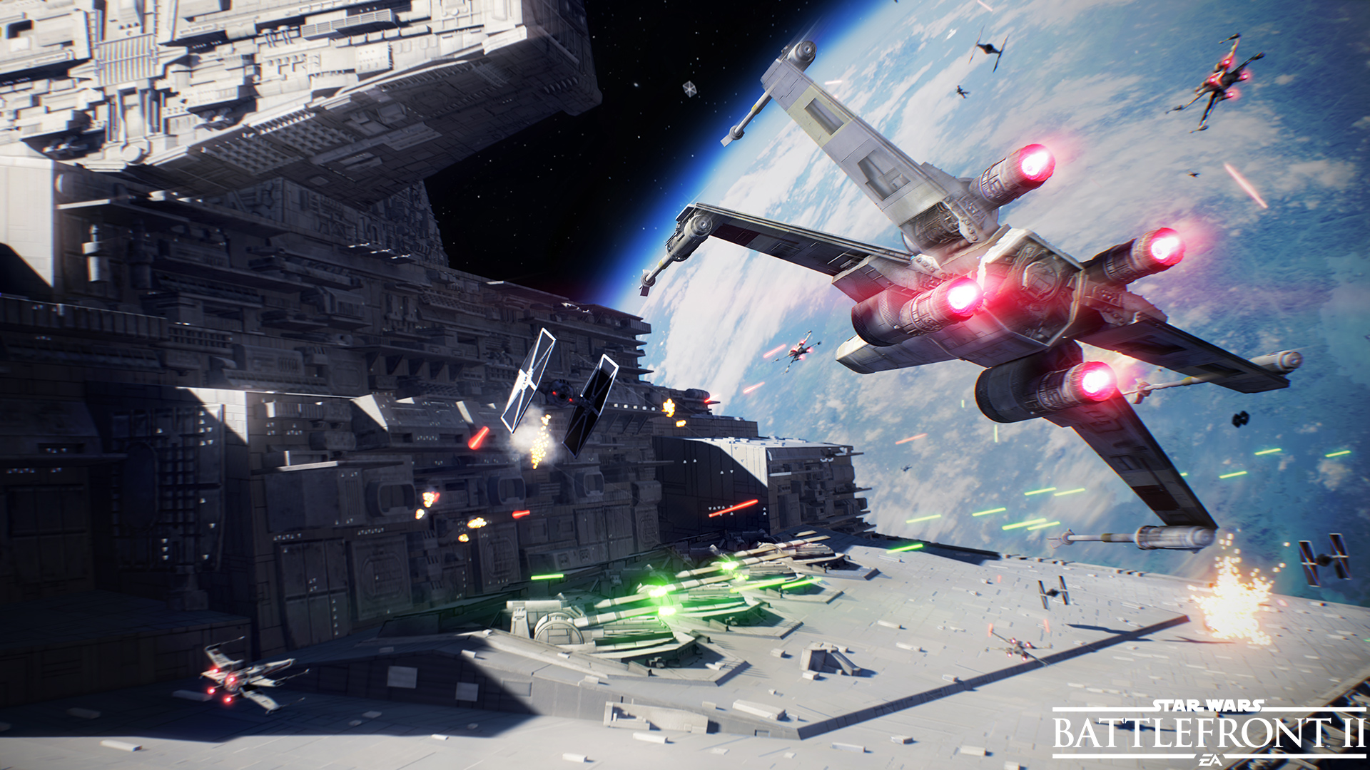 Star Wars Battlefront 2 Gets Space Battle Trailer