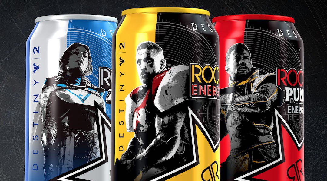 Rockstar Energy Teamed Up With Bungie To Offer Destiny 2 Loot