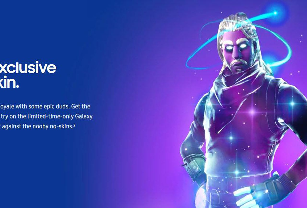 New Fortnite Galaxy Skin May Be Available To Everybody Eventually