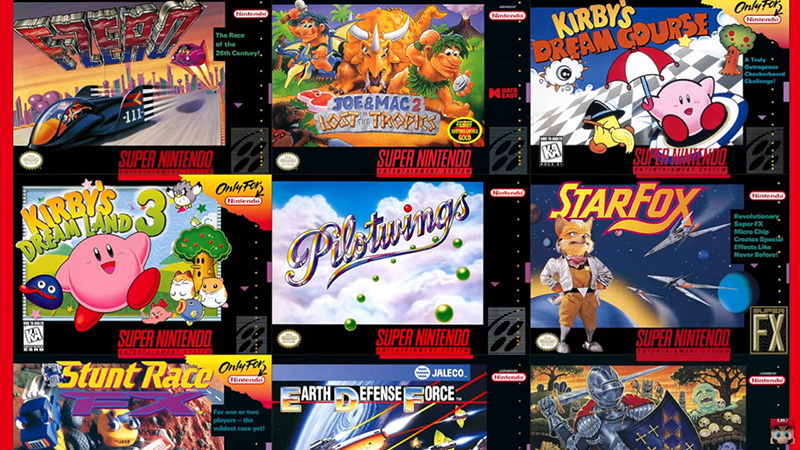 Nintendo Brings SNES Games to Switch
