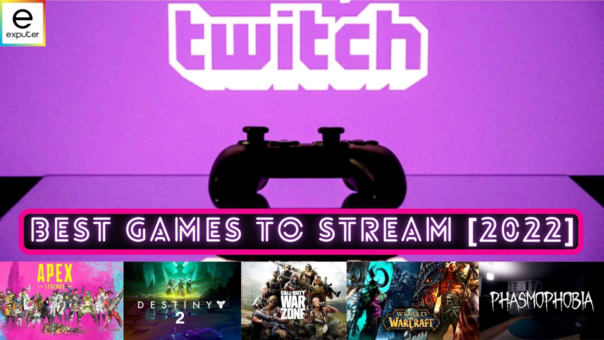 What are the Top 5 Games You can Stream on Twitch?