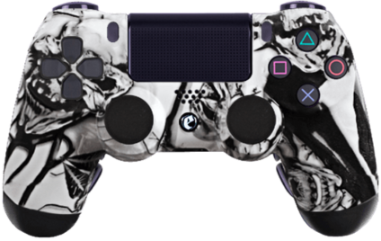 ps4 custom white nightmare modded eSports Pro Controller