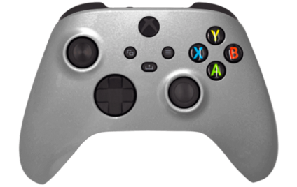 XBX custom silver modded eSports Pro Controller