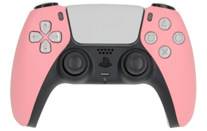 PS5 custom pink modded eSports Pro Controller
