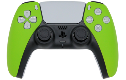 PS5 custom green modded eSports Pro Controller