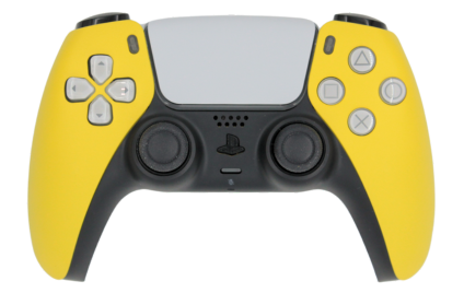 PS5 custom yellow modded eSports Pro Controller