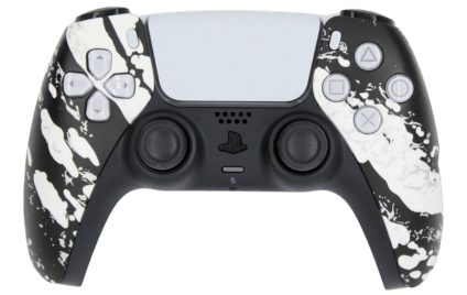 PS5 custom white splash modded eSports Pro Controller