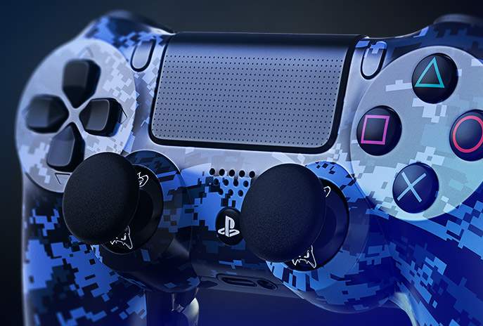 PS4 U.S. Navy Inspired PS4 Controller custom design 1 of 1 Rare