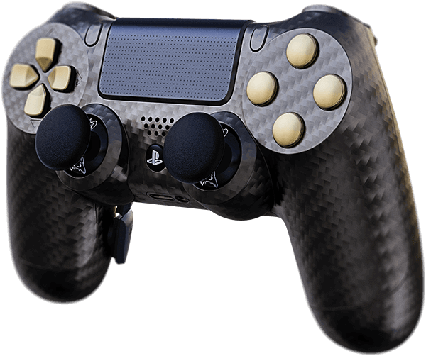 PS4 Evil MasterMod Carbon Fiber Series Modded Controller