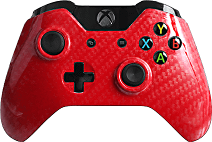 xbox one evil shift carbon fiber red gold eSports Pro Controller