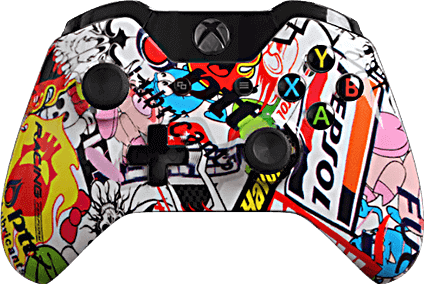 xbox one evil shift extreme sticker bomb eSports Pro Controller