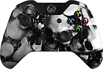 xbox one evil shift extreme white skullz eSports Pro Controller