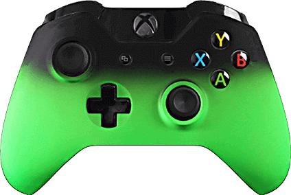 xbox one evil shift fade green  eSports Pro Controller