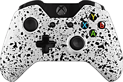 xbox one evil shift white splatter eSports Pro Controller