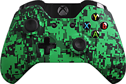 xbox one evil shift green urban camo eSports Pro Controller