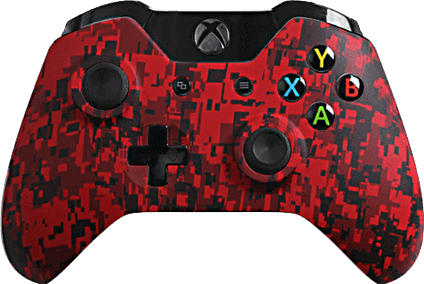 xbox one evil shift red urban camo eSports Pro Controller