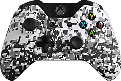 xbox one evil shift white urban camo eSports Pro Controller