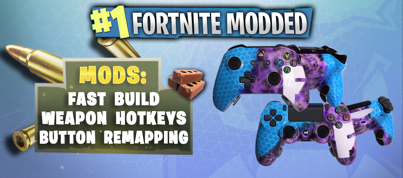 Modded Controller and Custom Controller For Xbox One and PS4 Evil Controllers